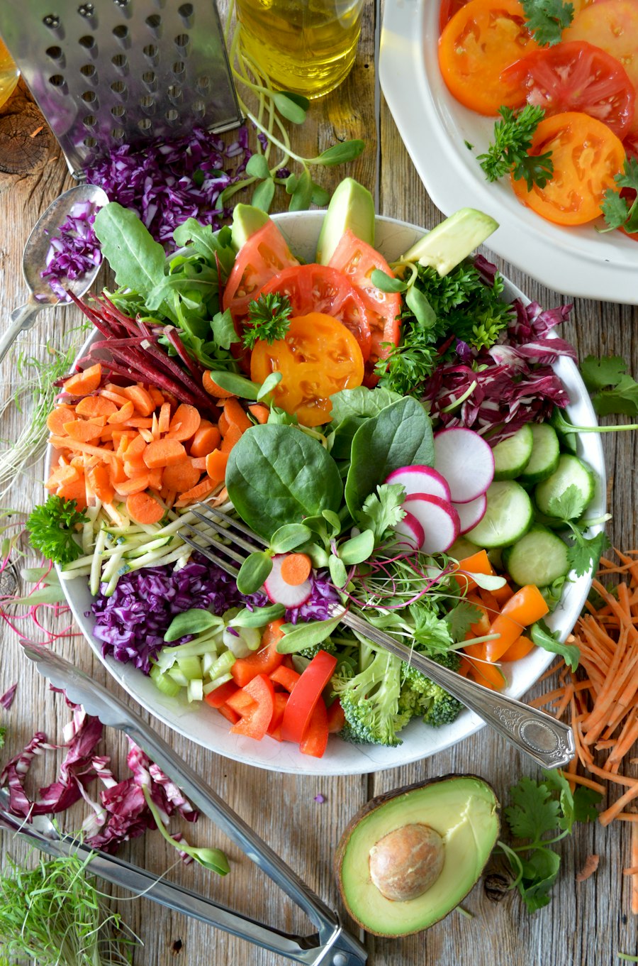 Fresh organic produce