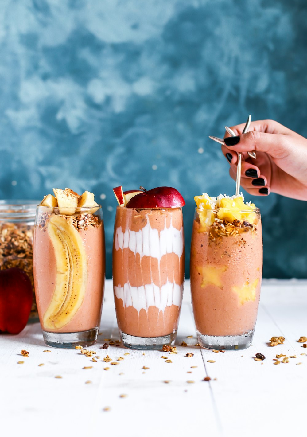 VitaSmooth colorful smoothies